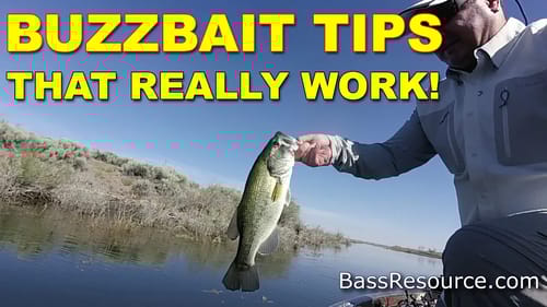 Buzzbait Tips That Really Work! | Bass Fishing