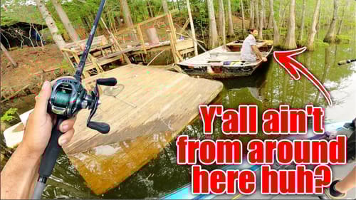 I Was NOT Prepared for this Backwoods Fishing Encounter...