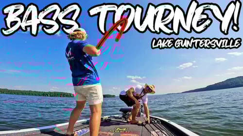 CRUSHING BASS in a NIGHT TOURNEY!! Lake Guntersville With Laker Howell!