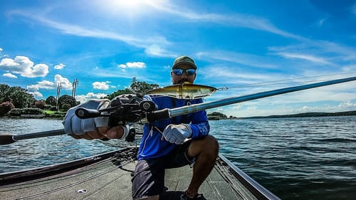 Throwing GLIDE BAITS Around THICK HYDRILLA!! || Will I Catch One??