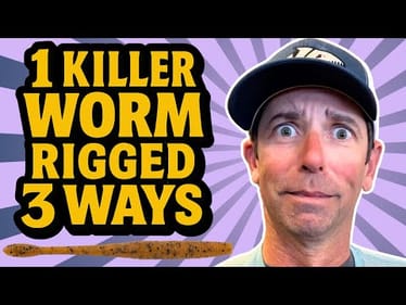 🔥This WORM Hits DIFFERENT! Ike In The Shop🎣