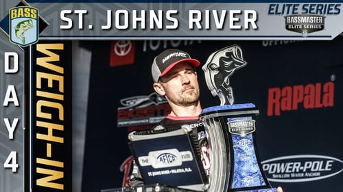 Weigh-in: Day 4 at the St. Johns River (2022 Bassmaster Elite Series)