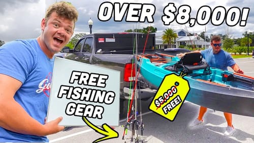 World's First FREE Fishing Store! (Everything MUST GO!!)