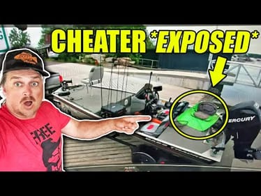 Fishing Tournament Cheater CAUGHT Red Handed! (Lifetime BAN)