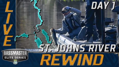 2022 Bassmaster LIVE at St. Johns River - Day 1 (THURSDAY)