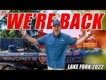 WE'RE BACK at BIG BASS FACTORY! - Bassmaster Elite Lake Fork 2022 (TRAVEL) - UFB S2 E23