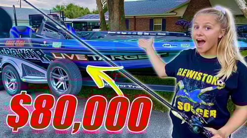 I Take $80,000 Custom Boat Fishing! Hope Dad isn’t Mad.