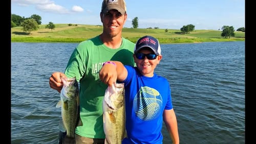 First Time BASS Fishing Brush Piles! GIVEAWAY Winner!