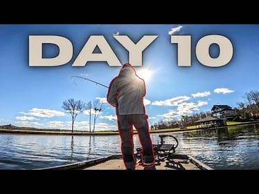 Throwing TINY LURE For COLD WEATHER Bass || Day 10 of 12 Days of Fishmas