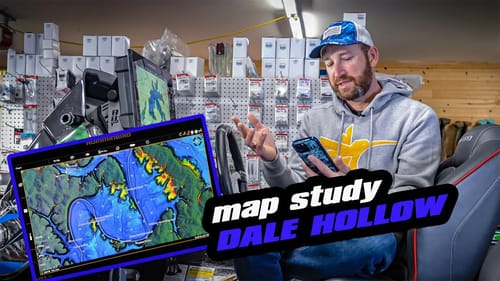 Bass Pro Tour Map Study | Dale Hollow