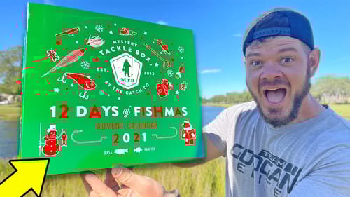 NEW Christmas Fishing Mystery Box! (LOADED!)