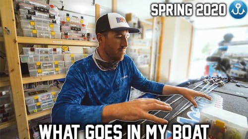 Selecting Tackle to put in my Bass Boat (April 2020)