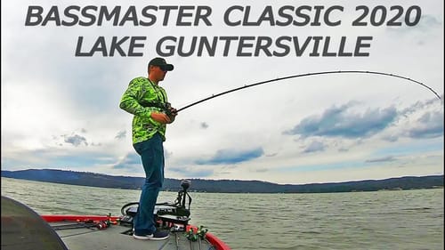 BASSMASTER CLASSIC - Fishing LAKE GUNTERSVILLE The Day Before!