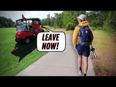GOLF COURSE POND HOPPING For GIANT BASS! (Kicked Out)