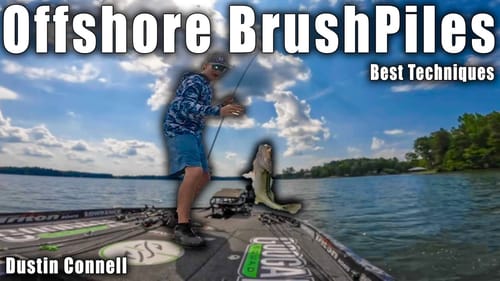 BEST Techniques for fishing OFFSHORE BRUSHPILES