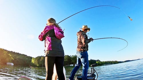 Bass Tournament on LAKE GUNTERSVILLE! (LEDGE FISHING)