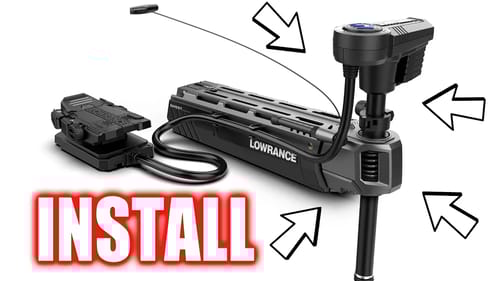 Lowrance GHOST Trolling Motor FULL INSTALL
