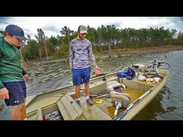 Their Boat Is Sinking!! -- Subscribers Vs. YouTubers Fishing Challenge