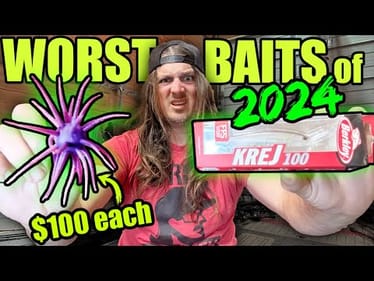 These are the WORST and BEST Bass Fishing Baits of 2024!!