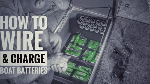 How to Install Boat Batteries and Onboard Chargers [36V]