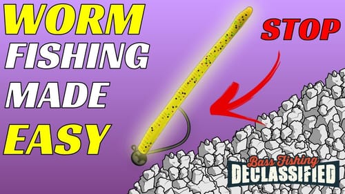 The Last WORM Video You Will Ever Watch For Early Spring Bass Fishing