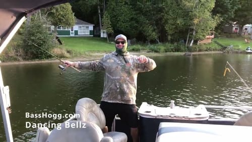 BassHogg Fishing- Bellz doing a happy dance