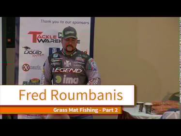 Grass Mat Fishing with Fred Roumbanis