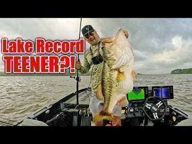 Did I REALLY Catch the NEW LAKE RECORD Bass??