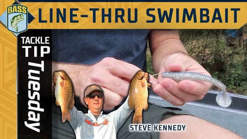 Steve Kennedy's simple line-thru swimbait process