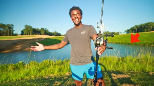 Fishing A NEW Lake That Is LOADED w/ BIG BASS (Until I Got Kicked Out)