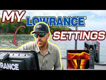 MY SETTINGS EXPLAINED! ( Lowrance SI/DI settings )