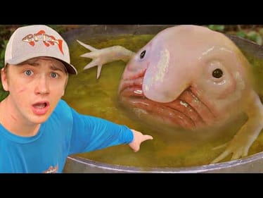 I Found a Secret Pond Full of Monsters!