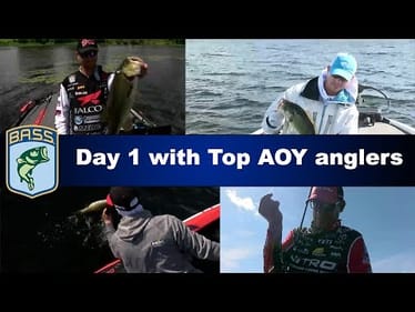 Bass Live: Top 4 AOY angler highlights Day 1 on Lake Champlain