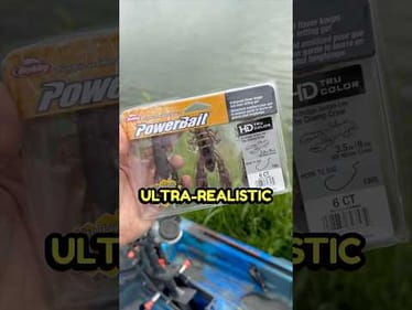 Catching Fish with an Ultra-Realistic Crawfish Bait #fishing