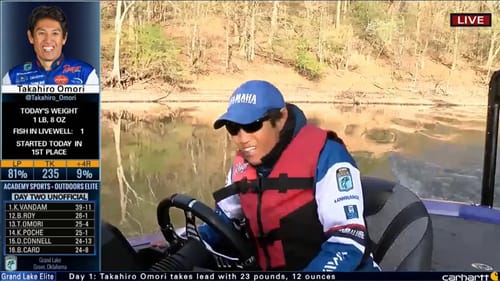 Bassmaster LIVE at Grand Lake 2018- Friday