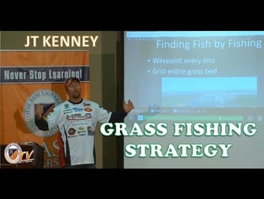 How to Locate Bass in Grass Beds/ Vegetation with JT KENNEY