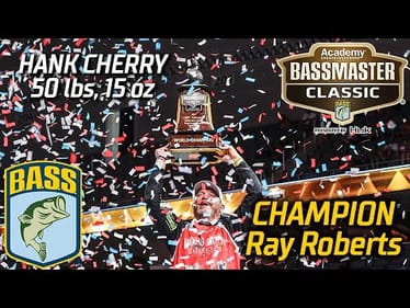 Hank Cherry wins the 2021 Bassmaster Classic at Lake Ray Roberts