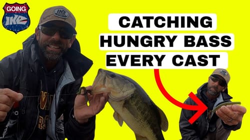 Catching Hungry Bass Every Cast with the Berkley Lugworm! (THE FRENCH FRY RIG)