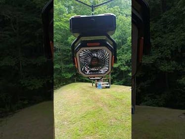 You need this Little Fan for Camping Trips!!!  🏕️