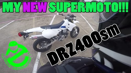 My NEW DRZ400sm Supermoto!!! First Ride & Walkaround