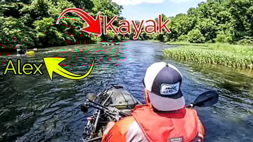 THIS KAYAK TRIP ALMOST ENDED IN DISASTER @AlexRuddFishing @CreekFishingAdventures