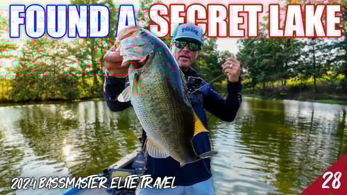 Pit Stop for BIG BASS at a SECRET LAKE - 2024 Bassmaster Elite Smith Lake (Travel) - UFB S4E28