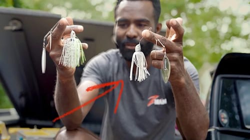 don't be fancy... catch bass on a SPINNERBAIT