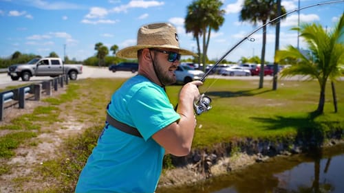 Fishing DANGEROUS Hwy Canal Then THIS Happened!