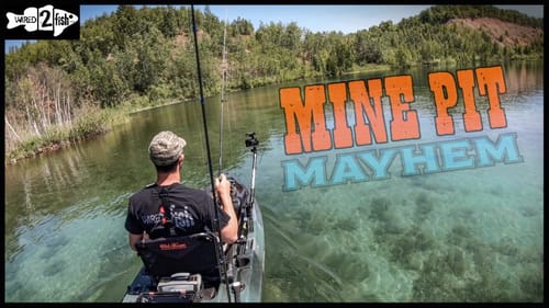 Bass Fishing an Abandoned Mine Pit | ULTRA CLEAR WATER Tactics