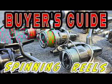 BUYER'S GUIDE: BEST SPINNING REELS (BUDGET TO ENTHUSIAST)