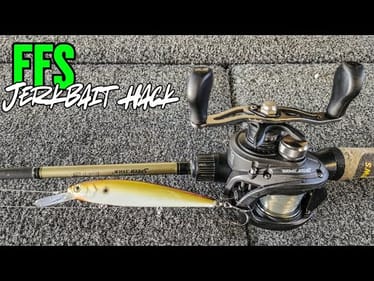 This LIVESCOPE Jerkbait Tip CATCHES More Bass!