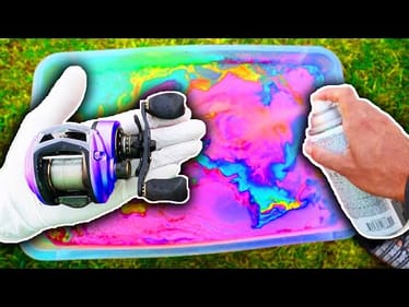 Custom HYDRO Dipping Fishing Reels (SATISFYING!)