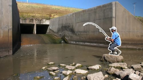 SPILLWAY Puddle has BIG Fish!!! (NEW PB)