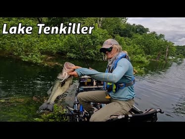 Extreme Flooding - Fishing TenKiller Lake